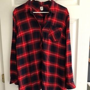 Maternity flannel